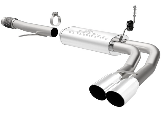 Stainless Steel Cat Back Side Exit Exhaust System