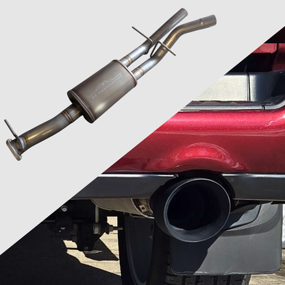 ram hurricane muffler with black exhaust tips