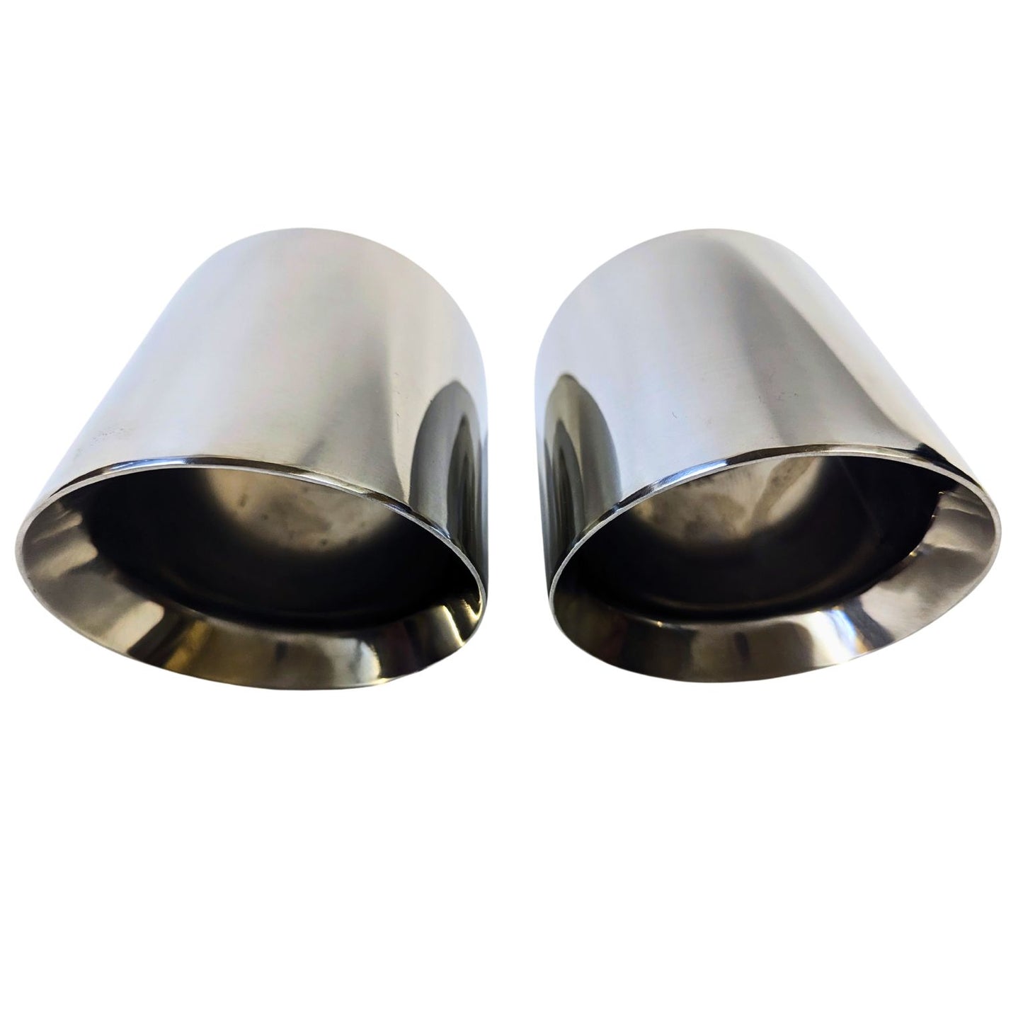 polished dodge charger exhaust tips