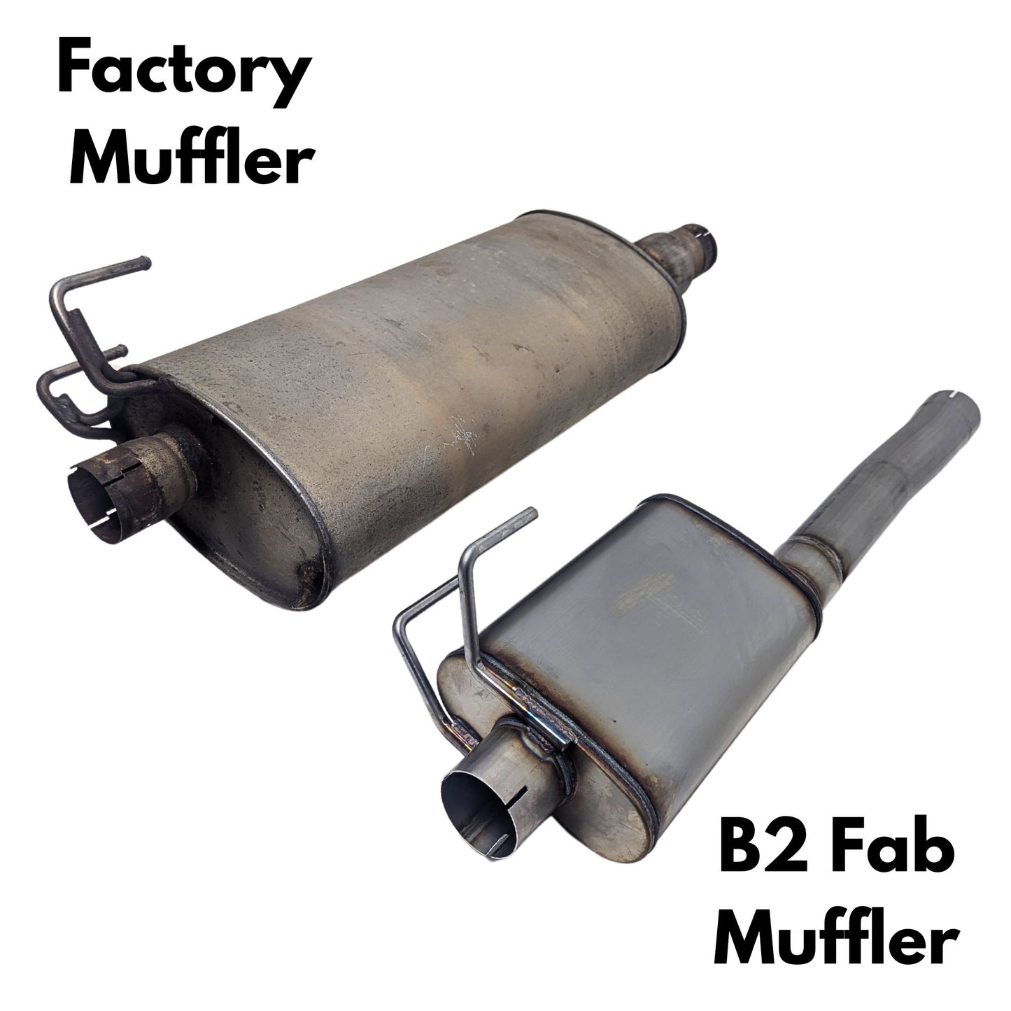 Ram 1500 V6 V8 exhaust muffler