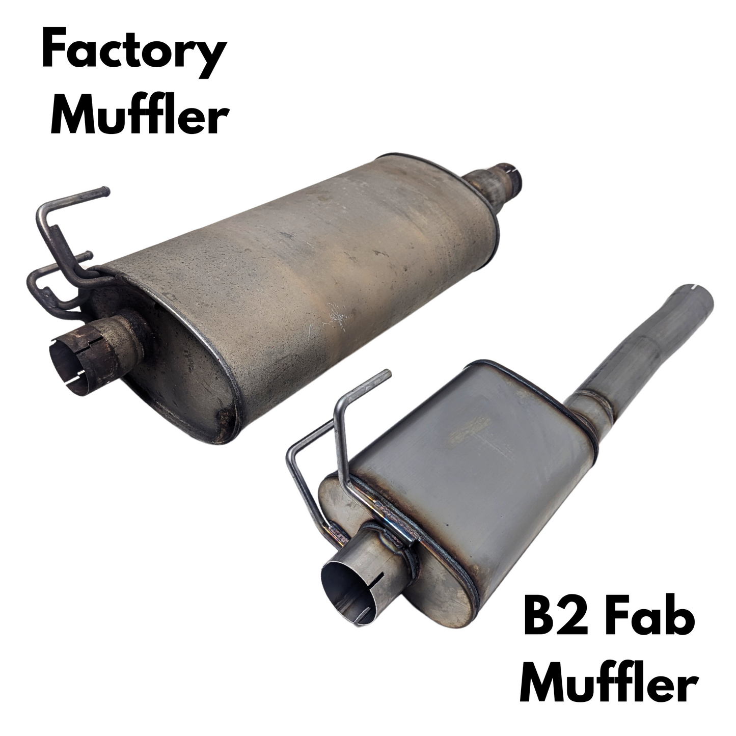 Ram 1500 V6 V8 exhaust muffler