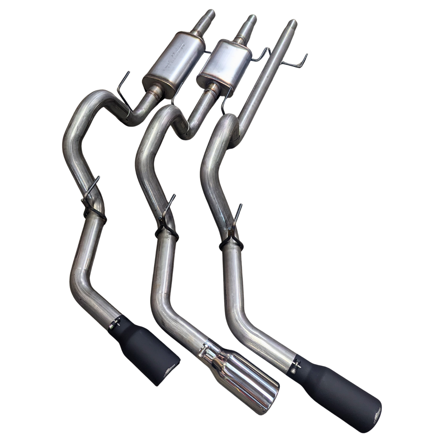 2015–2025 Ford F-150 single side exit cat-back exhaust system – stainless steel