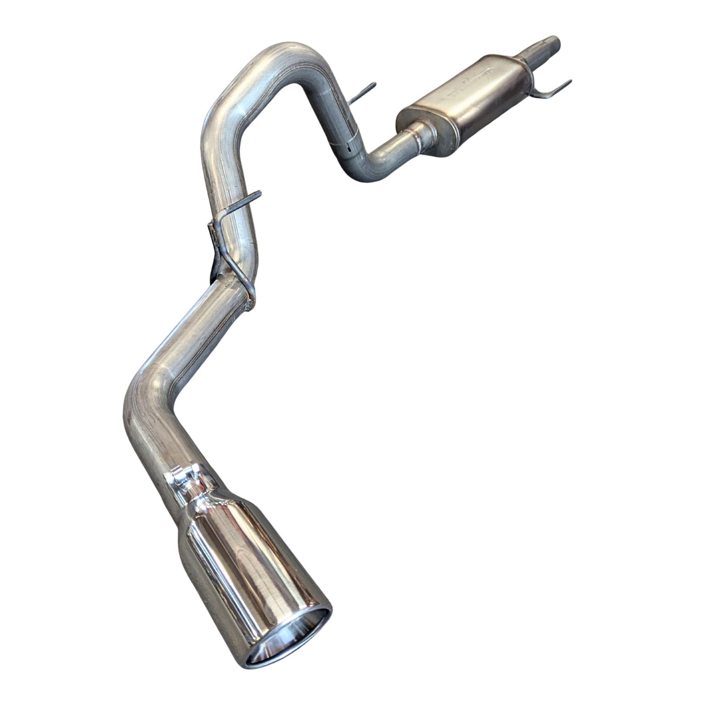 2015–2025 Ford F-150 cat-back exhaust system packaging and hardware included