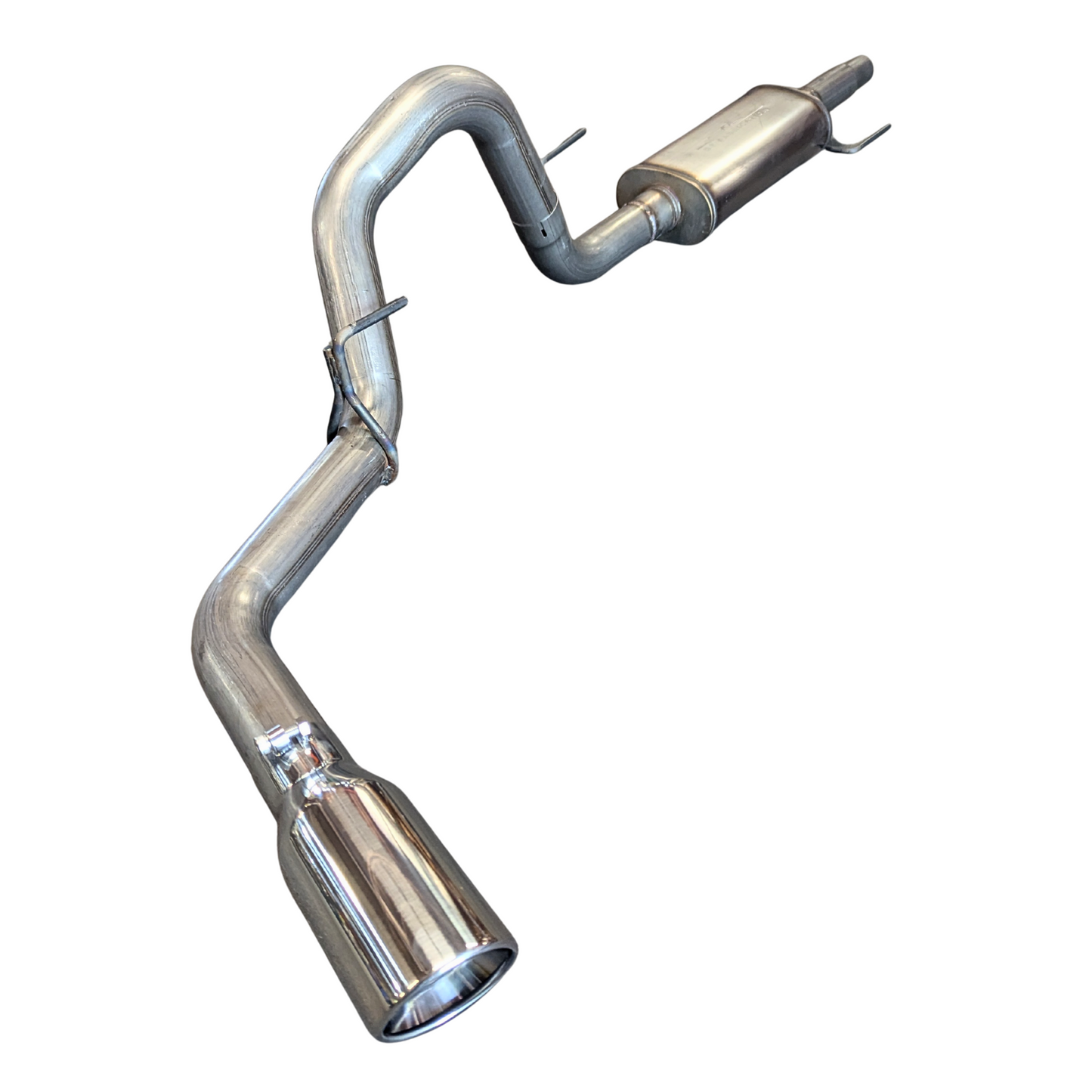2015–2025 Ford F-150 cat-back exhaust system packaging and hardware included