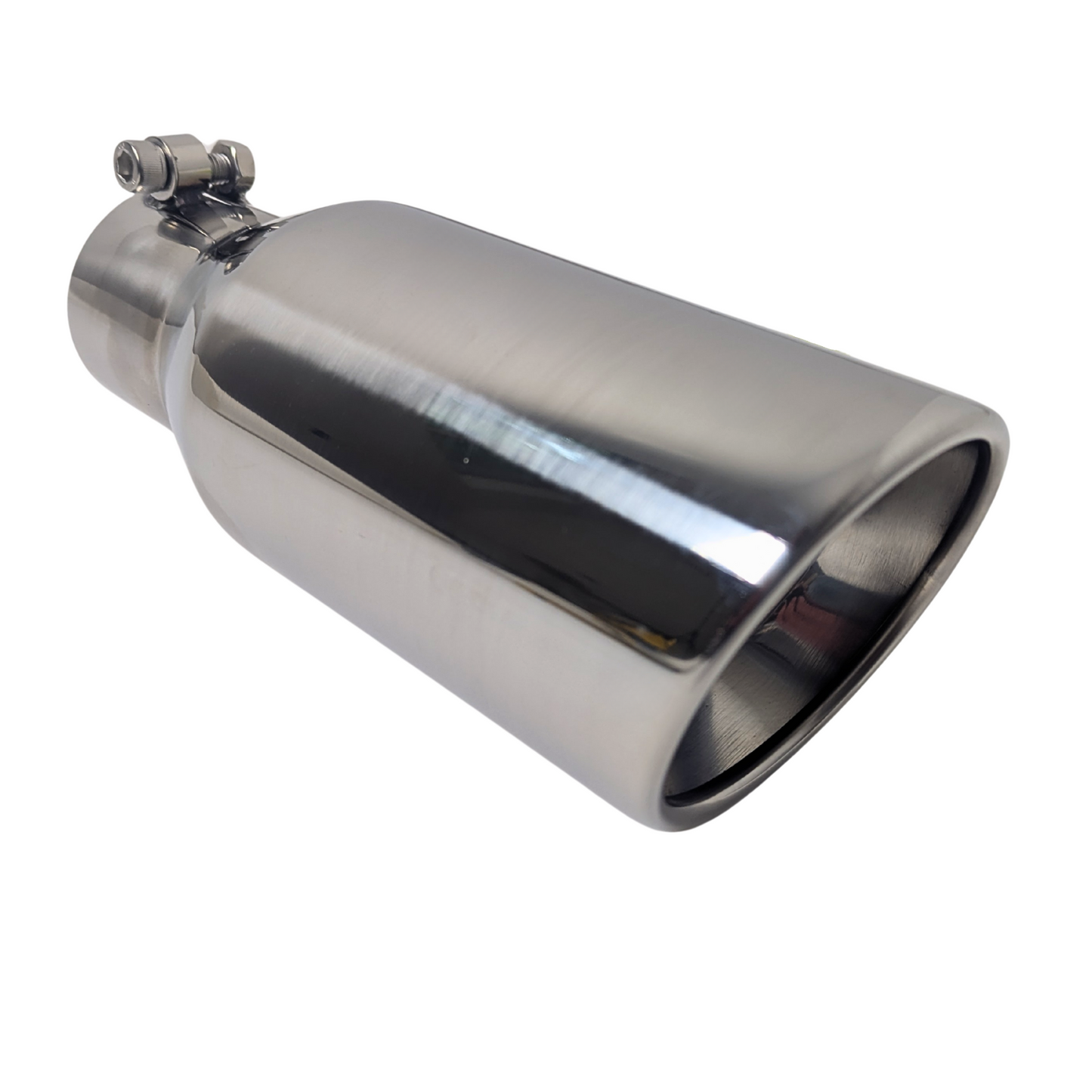 Polished stainless steel exhaust tip for 2015–2020 Ford F-150 3-inch tailpipe