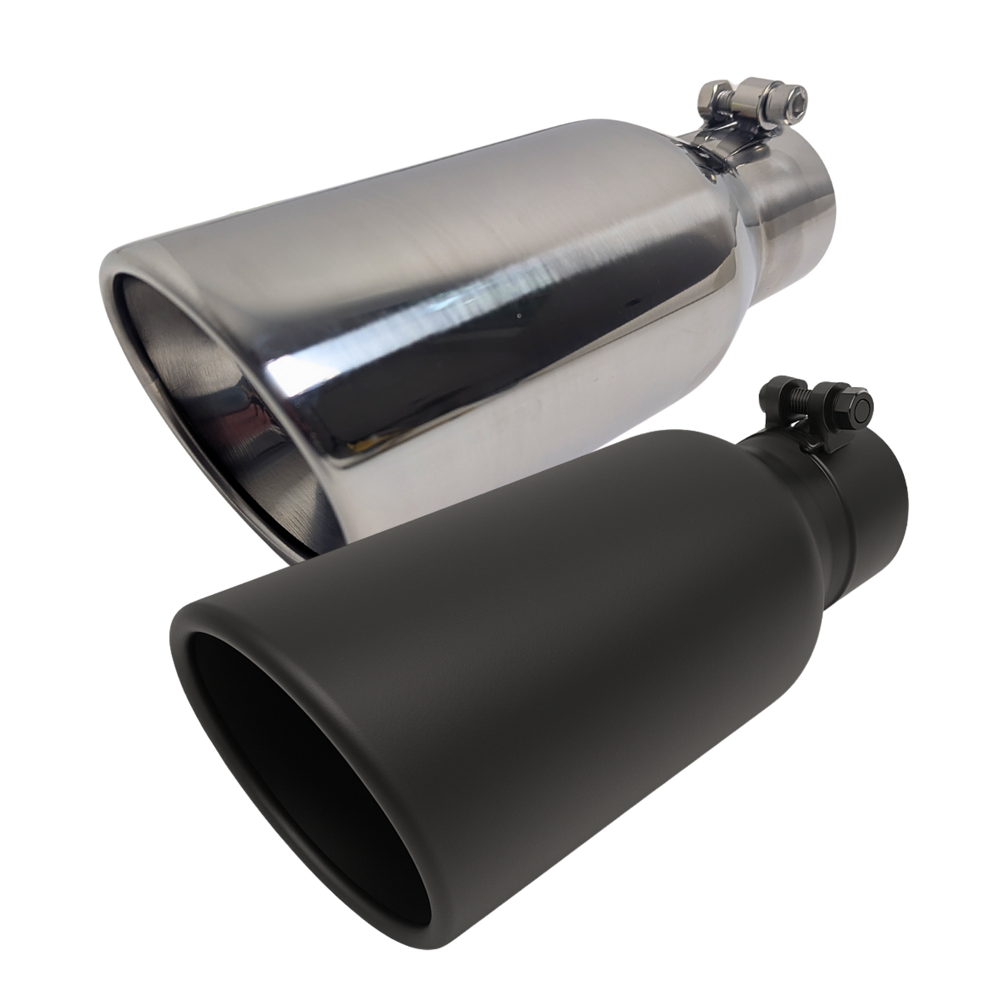 Direct-fit performance exhaust tip upgrade for Ford F-150 trucks, 2015 to 2025