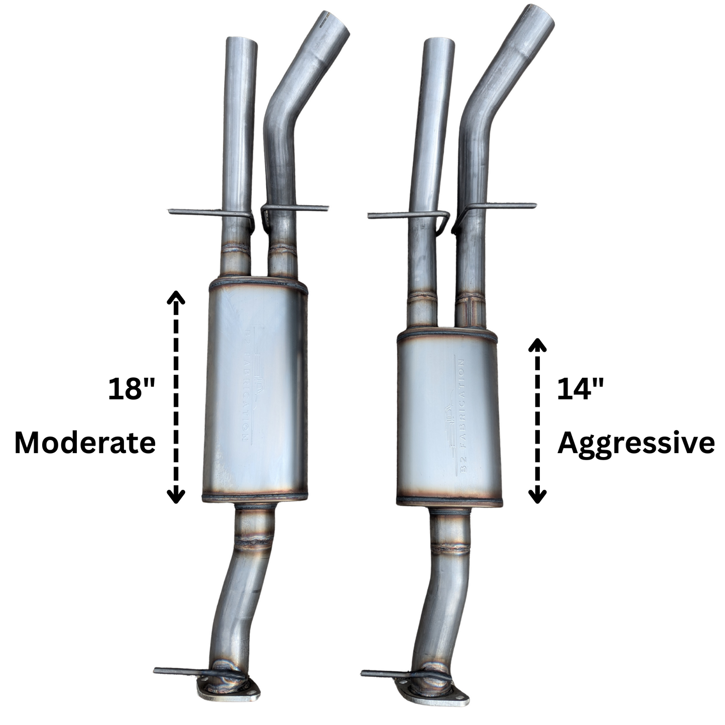 2025 Ram 1500 3.0L Standard Output Direct-Fit Performance Muffler - Moderate or Aggressive Sound