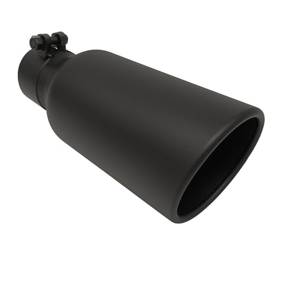 Black Cerakote exhaust tip for 2021–2025 Ford F-150 with 3-1/16 inch outlet