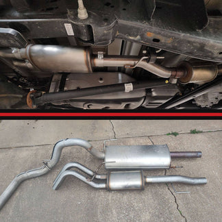 2015-2025 F-150 Cat-Back Exhaust System no drone B2 Fab