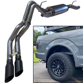 2015-2025 F-150 Cat-Back Exhaust System no drone B2 Fab