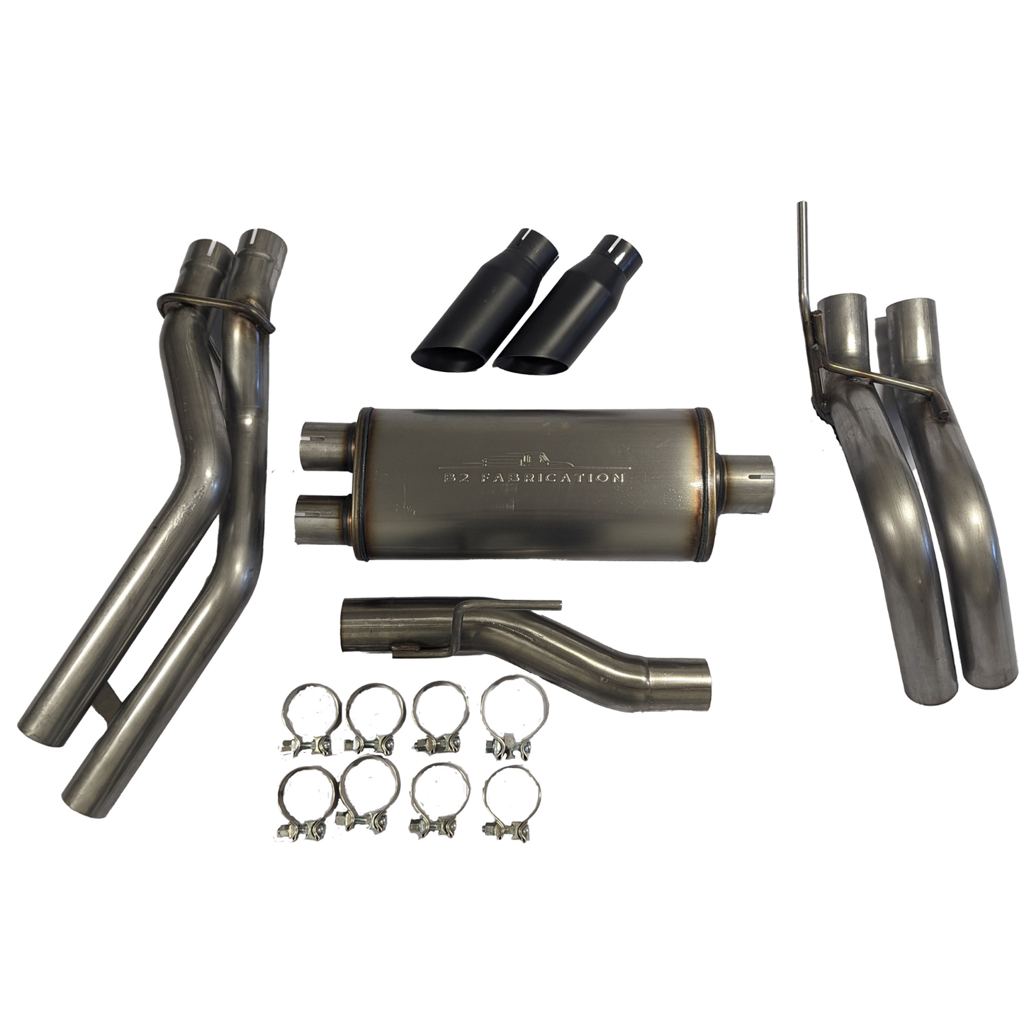 Ford F150 stainless steel cat back exhaust system