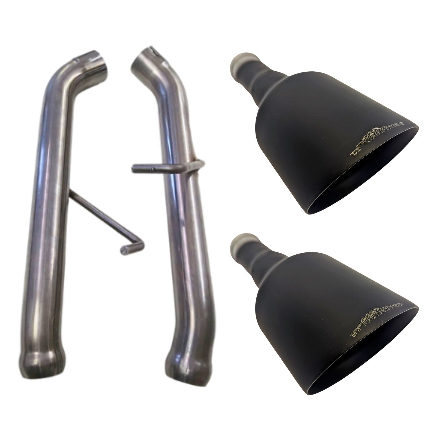 ram 1500 resonator delete kit with exhaust tips