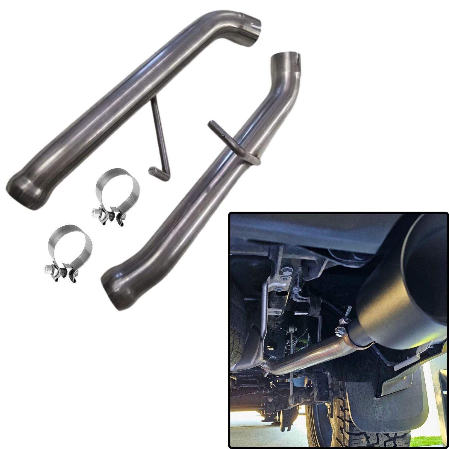 2019-2026 Ram 1500 Axle-Back Resonator Delete Kit